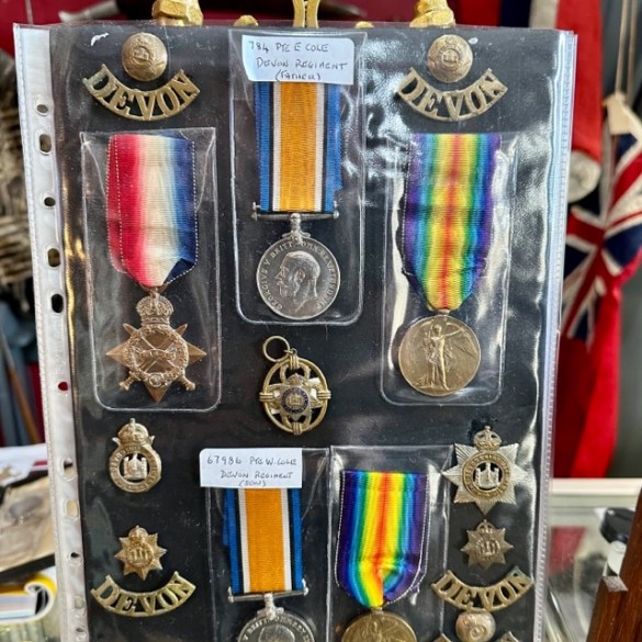WW1 Father and Son Medal Grouping 2
